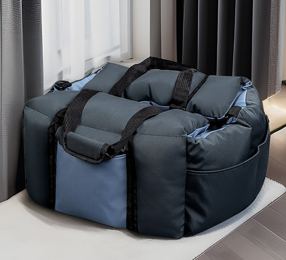 Waterproof 2-in-1 Dog Car Seat - Non-Slip Base & Quick-Dry Fabric | FriskFable - friskfable