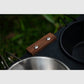 Outdoor-Style Dog Bowl with Stand Anti-Tip & Portable - FriskFable - friskfable