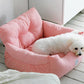 Small & Medium Dog Car Seat with Detachable Cushion & Non-Slip Base | FriskFable - friskfable