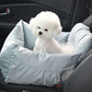 Small & Medium Dog Car Seat with Detachable Cushion & Non-Slip Base | FriskFable - friskfable