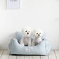 Small & Medium Dog Car Seat with Detachable Cushion & Non-Slip Base | FriskFable - friskfable