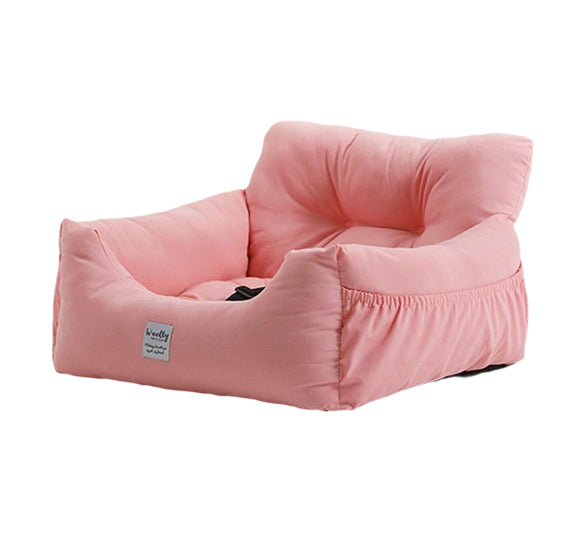 Small & Medium Dog Car Seat with Detachable Cushion & Non-Slip Base | FriskFable - friskfable