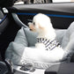 Small & Medium Dog Car Seat with Detachable Cushion & Non-Slip Base | FriskFable - friskfable