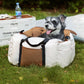 Waterproof 2-in-1 Dog Car Seat - Non-Slip Base & Quick-Dry Fabric | FriskFable - friskfable