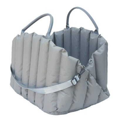 Waterproof 2-in-1 Dog Car Seat - Cylinder Padding for Snug Fit | FriskFable - friskfable