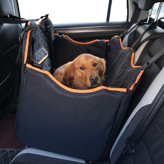 Premium Dog Car Seat Mat for Large Dogs - Thick Sponge Padding for Travel Comfort | FriskFable - friskfable
